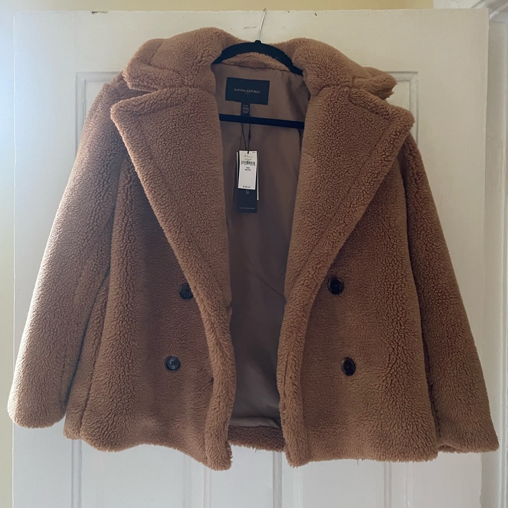 Banana Republic | Peacoat | Brown| Size: XXS -NEW WITH TAGS
